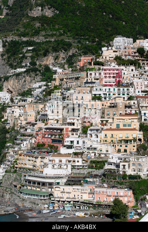 Italien, Kampanien (Amalfiküste), Positano Stockfoto