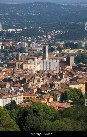 Allgemeines über die Stadt, Grasse, Provence, Frankreich Stockfoto