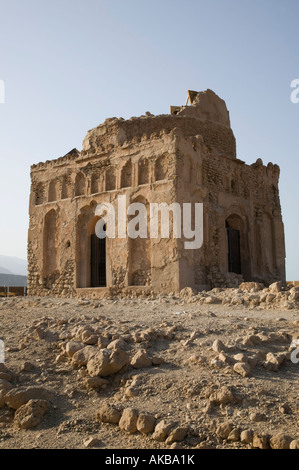 Oman, Sharqiya Region, Sur Gegend, Dorf Qalhat, Grab von Bibi Miriam (Muslim Saint) Stockfoto