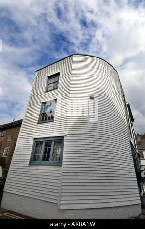 Bekleideten typischen Zeitraum Holzhaus in Roggen in der Nähe von Hastings East Sussex Stockfoto