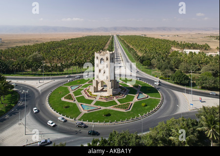 Oman, Region Dhofar, Salalah, Salalah Clocktower Stockfoto