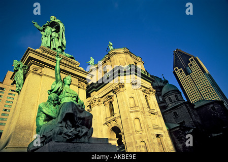 Queen Elizabeth Hotel, Mary Queen of die Kathedrale der Welt, 1000 De La Gauchetiere, Innenstadt, Montreal, Quebec, Kanada Stockfoto