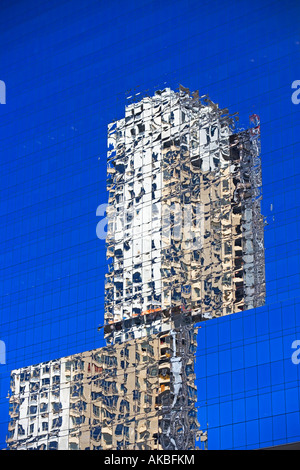 ARCHITEKTUR, GEBÄUDE, NAHAUFNAHME, AUßEN, GEOMETRISCHE FORM, NEW YORK CITY, NOBODY, NEW YORK STATE, BÜROGEBÄUDE, PATTE Stockfoto