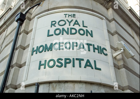 Die Royal London Homoeopathic Hospital, jetzt Royal London Hospital für integrierte Medizin, Great Ormond Street, England UK Stockfoto