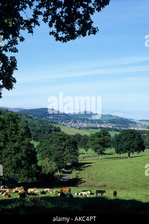 Ein Blick auf Crieff, Perthshire, Schottland, Großbritannien Stockfoto