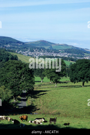 Ein Blick auf Crieff, Perthshire, Schottland, Großbritannien Stockfoto