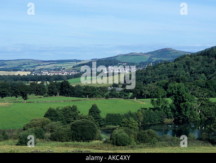 Ein Blick auf Crieff, Perthshire, Schottland, Großbritannien Stockfoto