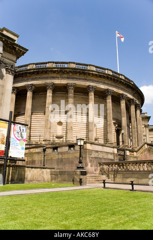Picton Lesesaal in William Brown Street, Liverpool, England. Stockfoto