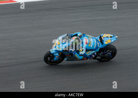 Amerikanische John Hopkins Rizla Suzuki in 2007 Polini Malaysian Motorrad-Grand-Prix Strecke in Sepang Malaysia Stockfoto