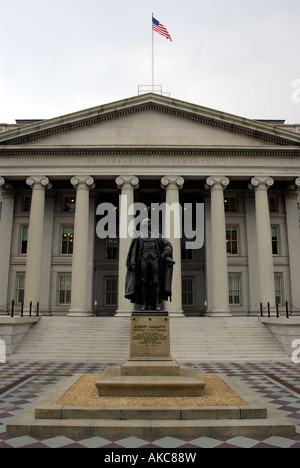Das United States Department of Treasury Building, Washington DC. Stockfoto