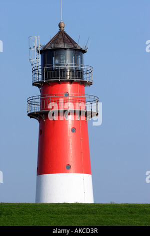 Leuchtturm sieht in Büsum, Deutschland Stockfoto