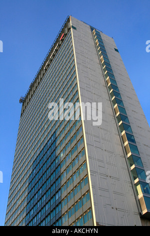 Stadtturm (früher bekannt als das Sunley-Gebäude) oft bezeichnet als Piccadilly Plaza Manchester City centre England uk gb Stockfoto