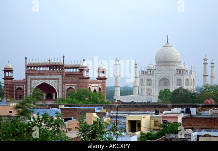 Taj Mahal. Agra. Indien Stockfoto