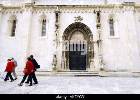 Süd-Ost-Europa, Kroatien, Dalmatien, Sibenik, Kathedrale St. Jacob James Stockfoto