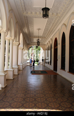 Palacio Vergara im Parque Quinta Normal in Viña Del Mar, Chile. Ehemalige Residenz der Adelsfamilie Alvares-Vergara. Stockfoto