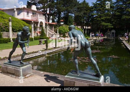 Der italienische Garten, Compton Acres, Poole, Dorset, England Stockfoto