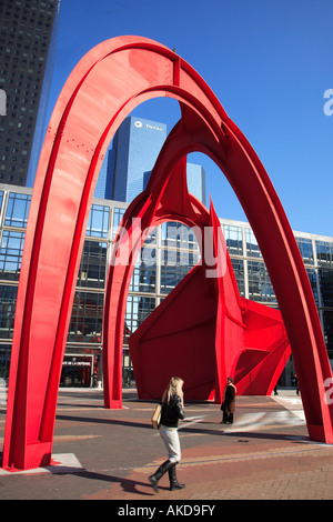 Frankreich Paris La Défense neue Geschäft Bezirk moderner Architektur Stockfoto