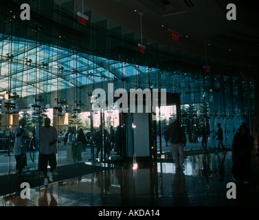 Haupt-Lobby Borgata Casino Hotel Brigantine New Jersey Stockfoto