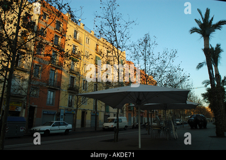 Stadtteil Cuitat Vella in Barcelona, Spanien. Stockfoto