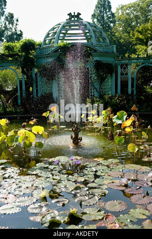 Old Westbury Gardens feinsten Englischen Garten in USA Nassau County Long Island New York Stockfoto