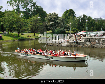 Das Sightseeeing Boot Paddan im schwedischen Göteborg Stockfoto