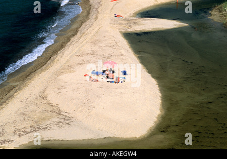 Griechenland, Ikaria, Strand von Armenisti der Nordküste Stockfoto