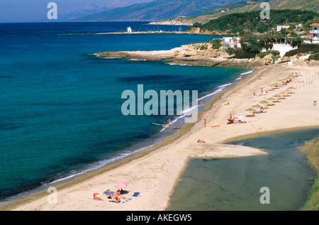 Griechenland, Ikaria, Strand von Armenisti der Nordküste Stockfoto