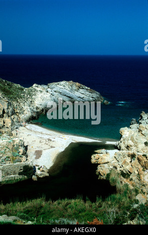 Griechenland, Ikaria, Strand von Nas Westlich von Armenisti eine der Nordküste Stockfoto