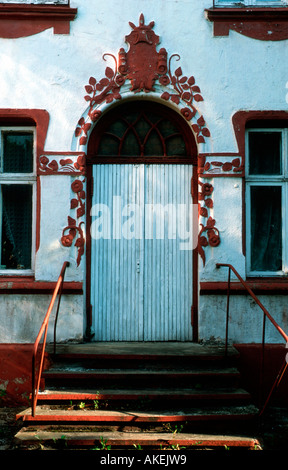 Kaliningrad, Selenogradsk (Cranz), Türe eine der Haupstrasse Stockfoto