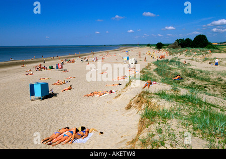Estland, Pärnu (Pernau), Ladies beach Stockfoto