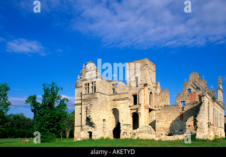 Estland, Haapsalu (Hapsal), Ruine des Herrenhauses Ungru Stockfoto