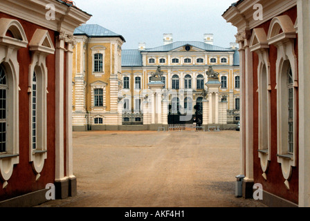 Lettland, Bauska, Schloss Rundale Bei Bauska Stockfoto