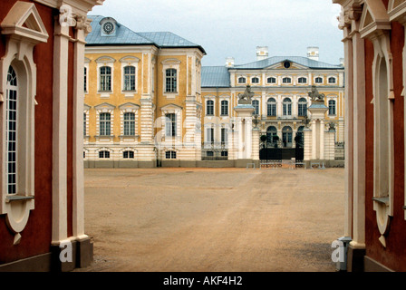 Lettland, Bauska, Schloss Rundale Bei Bauska Stockfoto