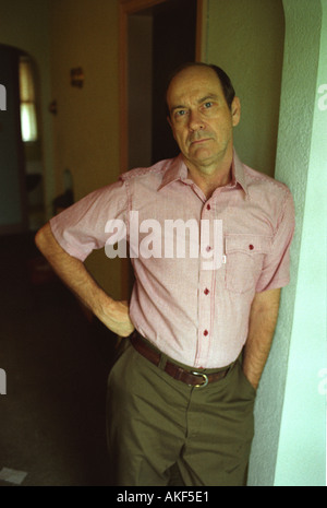 Mann in seinen späten Vierzigern, ernst Stockfoto