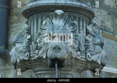 Brunnen in der Altstadt Dubrovnik Stockfoto