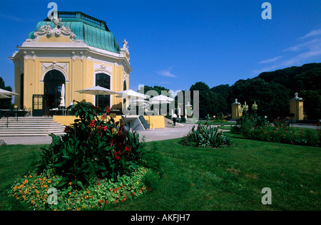 Österreich, Wien 13, Schönbrunn, Tiergarten, der übrigens. Kaiserliche Frühstückspavillon, Heute Ein Café-Restaurant Stockfoto