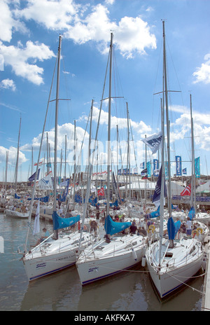 Cowes Yacht Haven 2005 Stockfoto