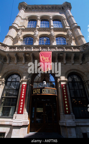 Österreich, Wien 1, Cafe Central Im Palais Ferstel, Herrengasse 14 Stockfoto