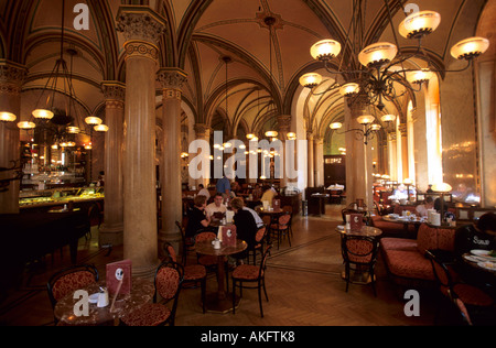 Österreich, Wien 1, Cafe Central Im Palais Ferstel, Herrengasse 14 Stockfoto