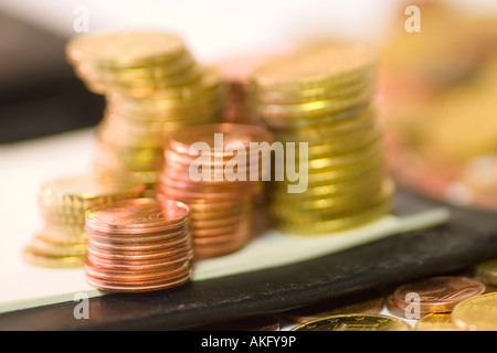 Finanzen ordnen Stockfoto