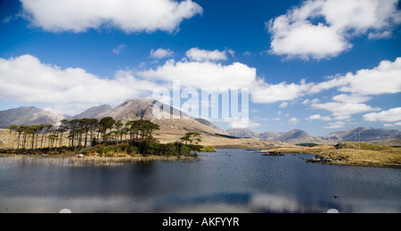 Irland-Connemara die Twelve Bens Stockfoto