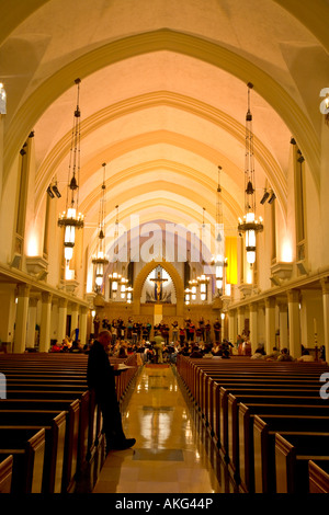 Heiliges Herz-Kapelle an der Loyola Marymount University Culver City California Vereinigte Staaten von Amerika Stockfoto