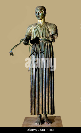 Wagenlenker Delphi Museum griechische Griechenland Oracle Stockfoto