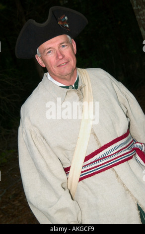 Revolutionär War Reenactment Andrew Jackson State Park Lancaster South Carolina, USA Stockfoto