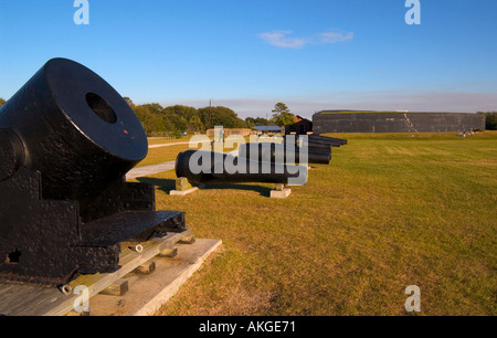 Fort Moultrie Narional Denkmal Sullivans Island South Carolina USA Stockfoto