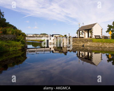 Bellanoch Brücke auf dem Crinan Kanal Argyll, Schottland Stockfoto