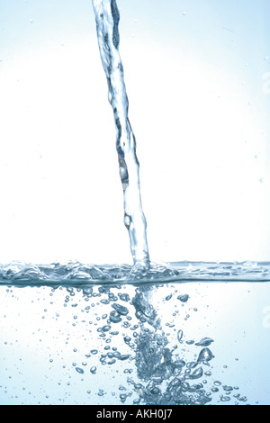 strömenden Wasser frisch watersplash Stockfoto