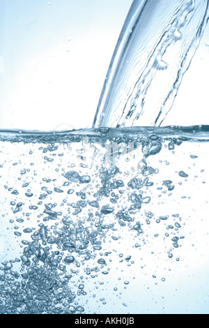 strömenden Wasser frisch watersplash Stockfoto