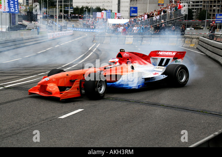A1GP Jeroen Bleekemolen bei Bavaria City Racing 2007 Stockfoto