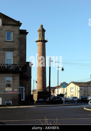 Oberen Leuchtturm in Fleetwood, Lancashire England Stockfoto